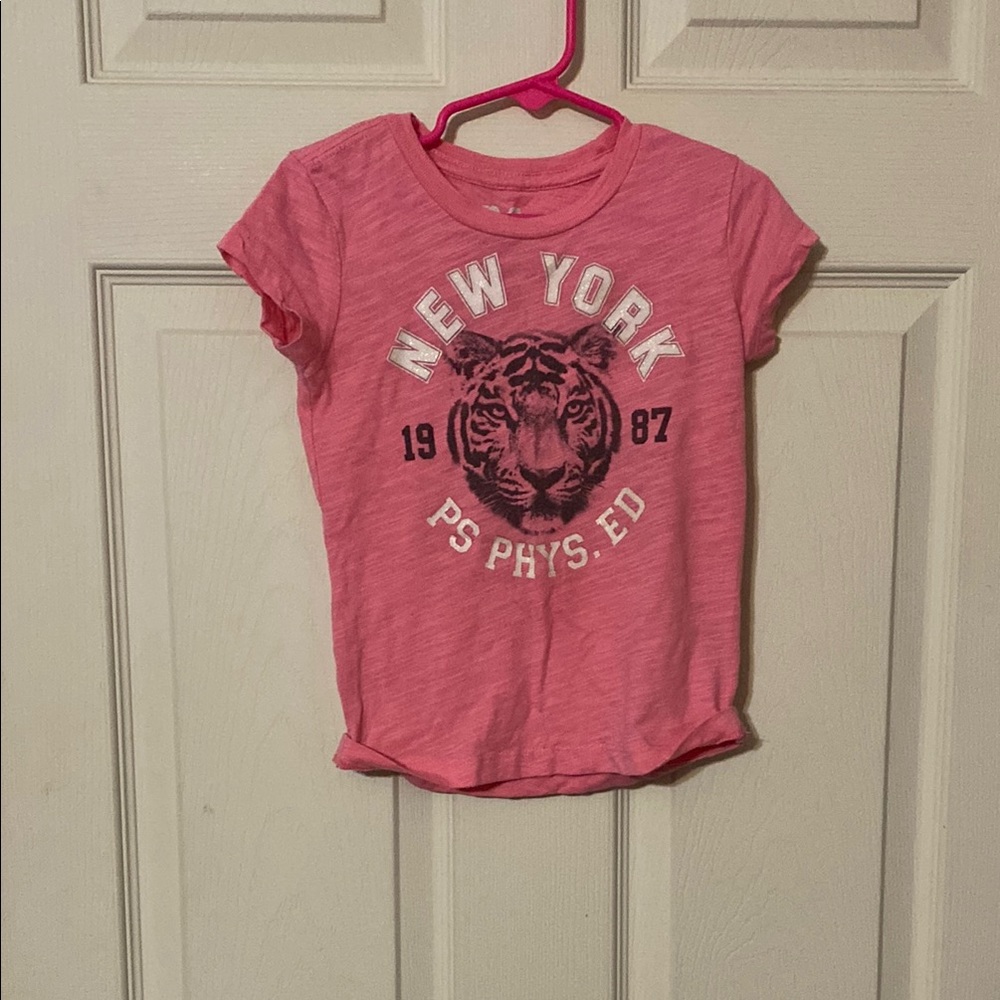 p.s. from aeropostale Pink Graphic Kids T-Shirt